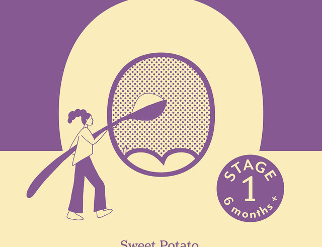 Omami Stage 1 - Sweet Potato, White Bean & Blueberry