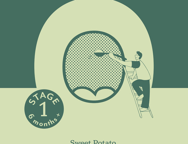Omami Stage 1 - Sweet Potato, White Bean & Strawberry